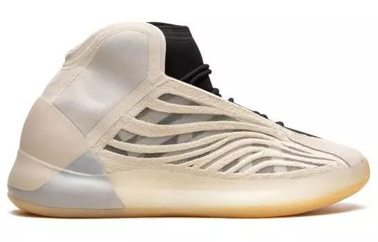 Adidas originals Yeezy QNTM Баскетбольные кроссовки унисекс, White and Black