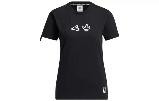 Adidas Originals Женская футболка, цвет Black