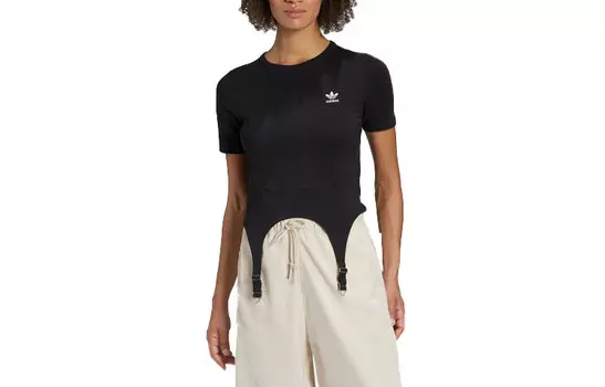 Adidas Originals Женская футболка, цвет Black