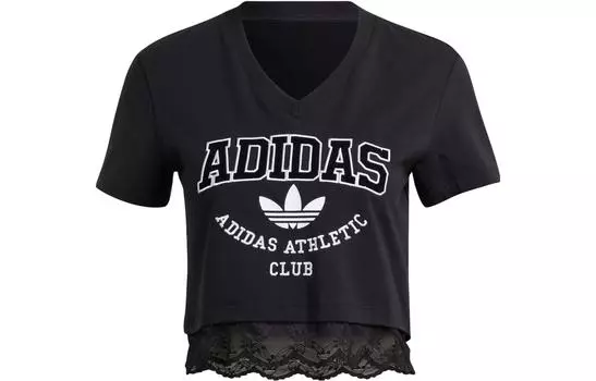 Adidas Originals Женская футболка, цвет Black