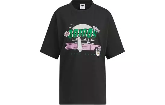 Adidas Originals Женская футболка, цвет Black
