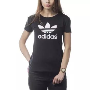 Adidas Originals Женская футболка, цвет Black