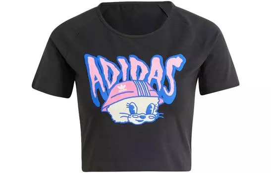 Adidas Originals Женская футболка, цвет Black