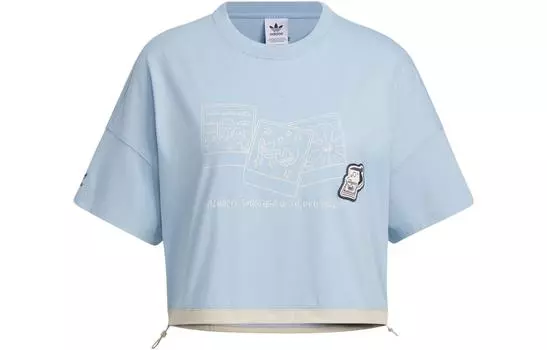 Adidas Originals Женская футболка, цвет Blue