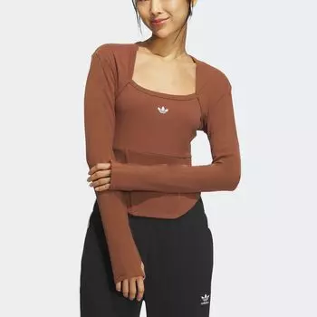 Adidas Originals Женская футболка, цвет Brown