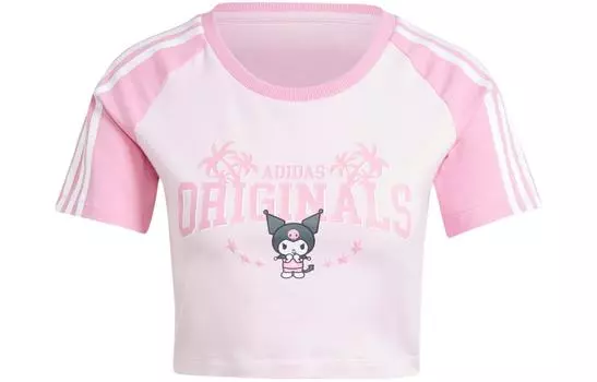 Adidas Originals Женская футболка, цвет Clear Pink