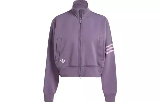 Adidas Originals Женская куртка ADICOLOR NEUCLASSICS, темно-серо-фиолетовая