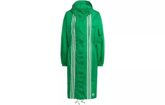 Женская парка Adidas Originals Adicolor 70s Shiny, зеленый