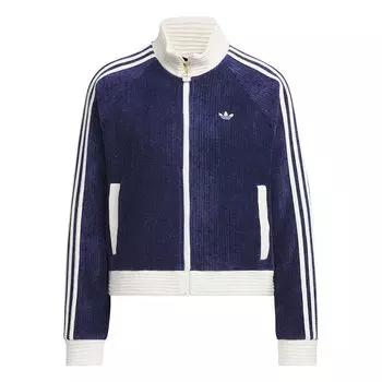 Adidas Originals Женская куртка RETRO FW24, темно-синий