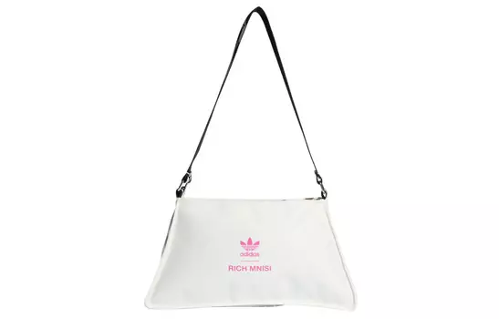 Adidas Originals Женская мини-сумка на плечо из полиэстера, серо-белого цвета