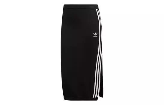 Adidas Originals Женская повседневная длинная юбка, цвет Black