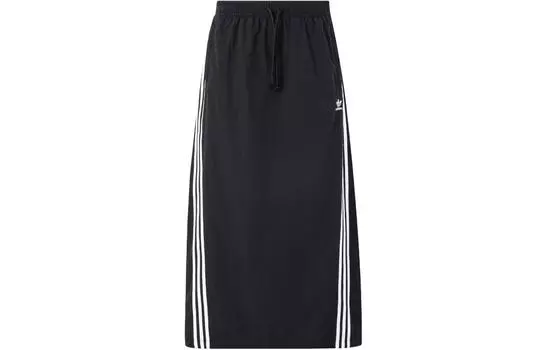 Adidas Originals Женская повседневная длинная юбка, цвет Black