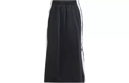 Adidas Originals Женская повседневная длинная юбка, цвет Black