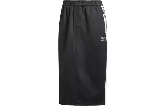 Adidas Originals Женская повседневная длинная юбка, цвет Black