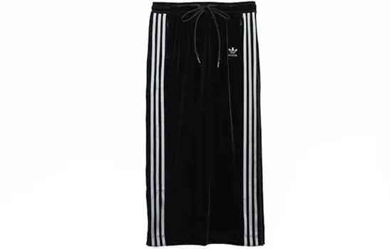 Adidas Originals Женская повседневная длинная юбка, цвет Black