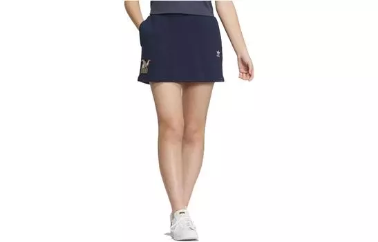 Adidas Originals Женская повседневная юбка, цвет Collegiate Navy