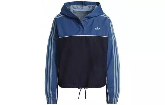 Adidas Originals Женская толстовка, цвет Bahia Blue