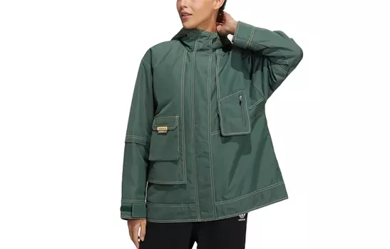 Adidas Originals Женская зимняя одежда, цвет Forest Green
