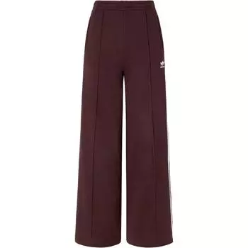 Adidas Originals Женские повседневные брюки ADICOLOR FW24 с широкими штанинами, темно-серо-коричневые