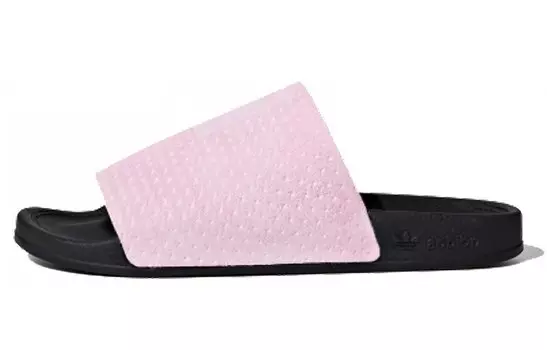 Шлепанцы и сланцы Adidas Originals Originals Adilette Luxe 'Pink Black' Women's
