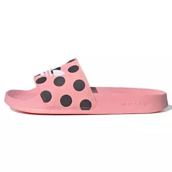 Шлепанцы и сланцы Adidas Originals Adilette Lite Slides 'Trefoil Logo - Polka Dot Pink' Women's