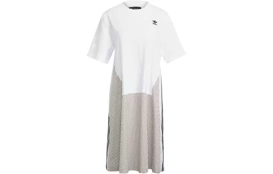 Adidas originals Женские шорты-платье с рукавами, Белый