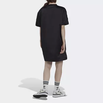 Adidas Originals Женские шорты-платье с рукавами, цвет Black