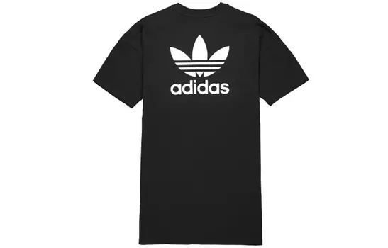 Adidas Originals Женские шорты-платье с рукавами, цвет Black