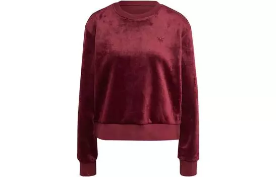 Adidas Originals Женские свитшот Essentials, темно-красновато-фиолетовая