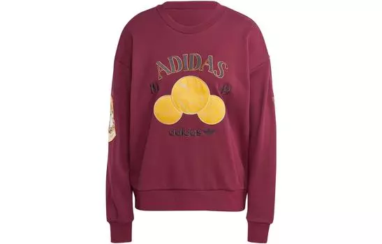 Adidas Originals Женские свитшот темно-красновато-фиолетового цвета