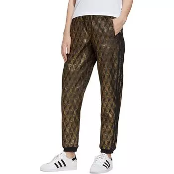 Adidas Originals Женские трикотажные спортивные брюки SUPERSTAR, черные