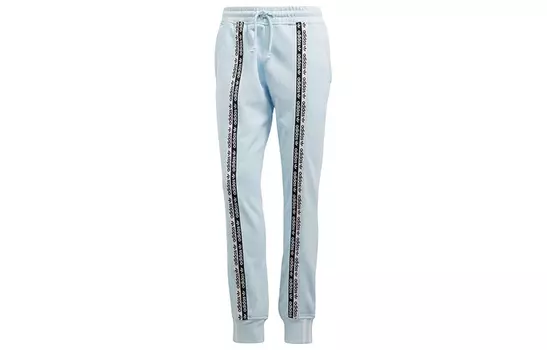 Adidas Originals Женские трикотажные спортивные штаны, цвет Blue