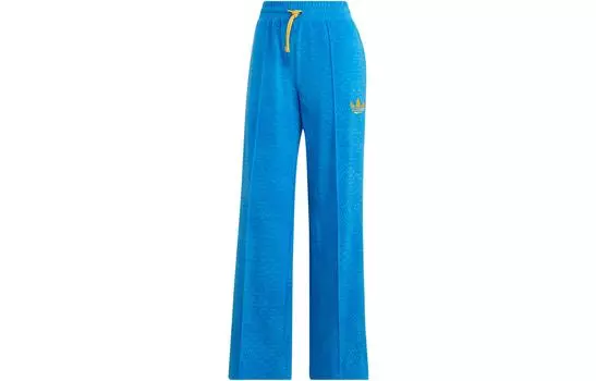 Adidas Originals Женские трикотажные спортивные штаны, цвет Blue