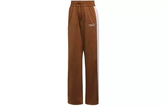 Adidas Originals Женские трикотажные спортивные штаны, цвет Brown