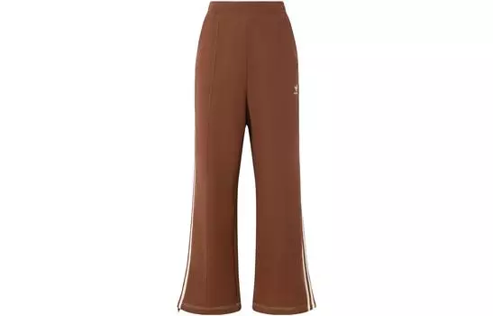 Adidas Originals Женские трикотажные спортивные штаны, цвет Brown
