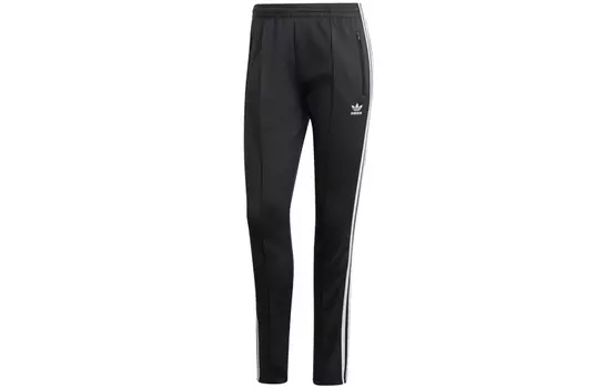 Adidas Originals Женские трикотажные спортивные штаны, цвет Black