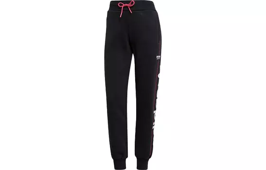 Adidas Originals Женские трикотажные спортивные штаны, цвет Black