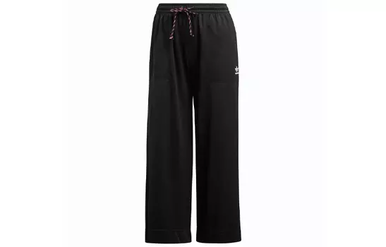 Adidas Originals Женские трикотажные спортивные штаны, цвет Black