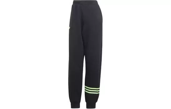 Adidas Originals Женские трикотажные спортивные штаны, цвет Black