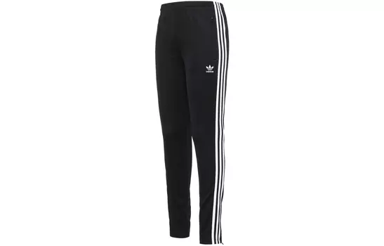 Adidas Originals Женские трикотажные спортивные штаны, цвет Black