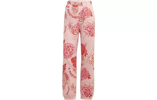 Adidas Originals Женские трикотажные спортивные штаны, цвет Pink