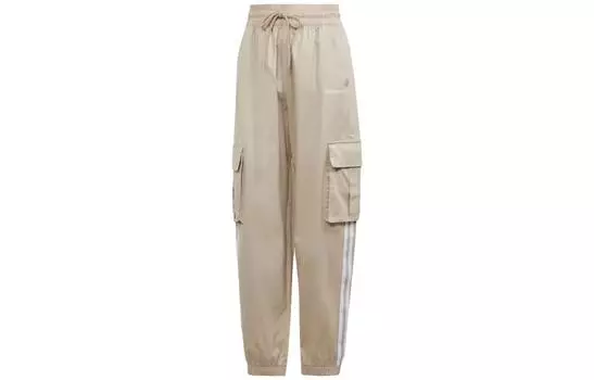 Adidas Originals Женские трикотажные спортивные штаны, цвет Beige