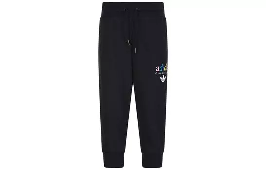 Adidas Originals Женские трикотажные спортивные штаны, цвет Black