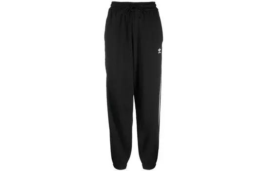 Adidas Originals Женские трикотажные спортивные штаны, цвет Black