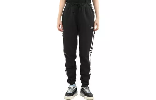 Adidas Originals Женские трикотажные спортивные штаны, цвет Black