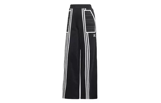 Adidas Originals Женские трикотажные спортивные штаны, цвет Black