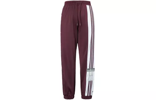 Adidas originals Женские трикотажные спортивные штаны, Пурпурное соус