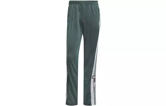 Adidas originals Женские трикотажные спортивные штаны, Темно-зеленый