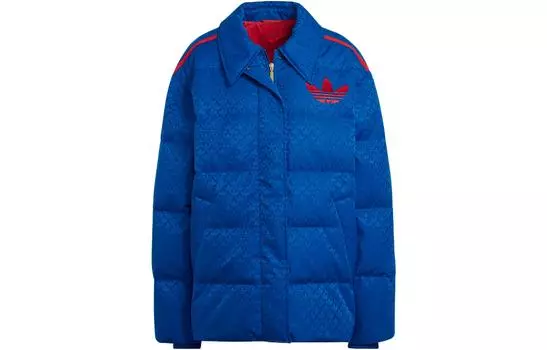 Adidas Originals Женский пуховик, цвет Blue
