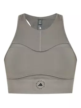 Adidas от Stella McCartney True Purpose топ Adidas by Stella McCartney, серый